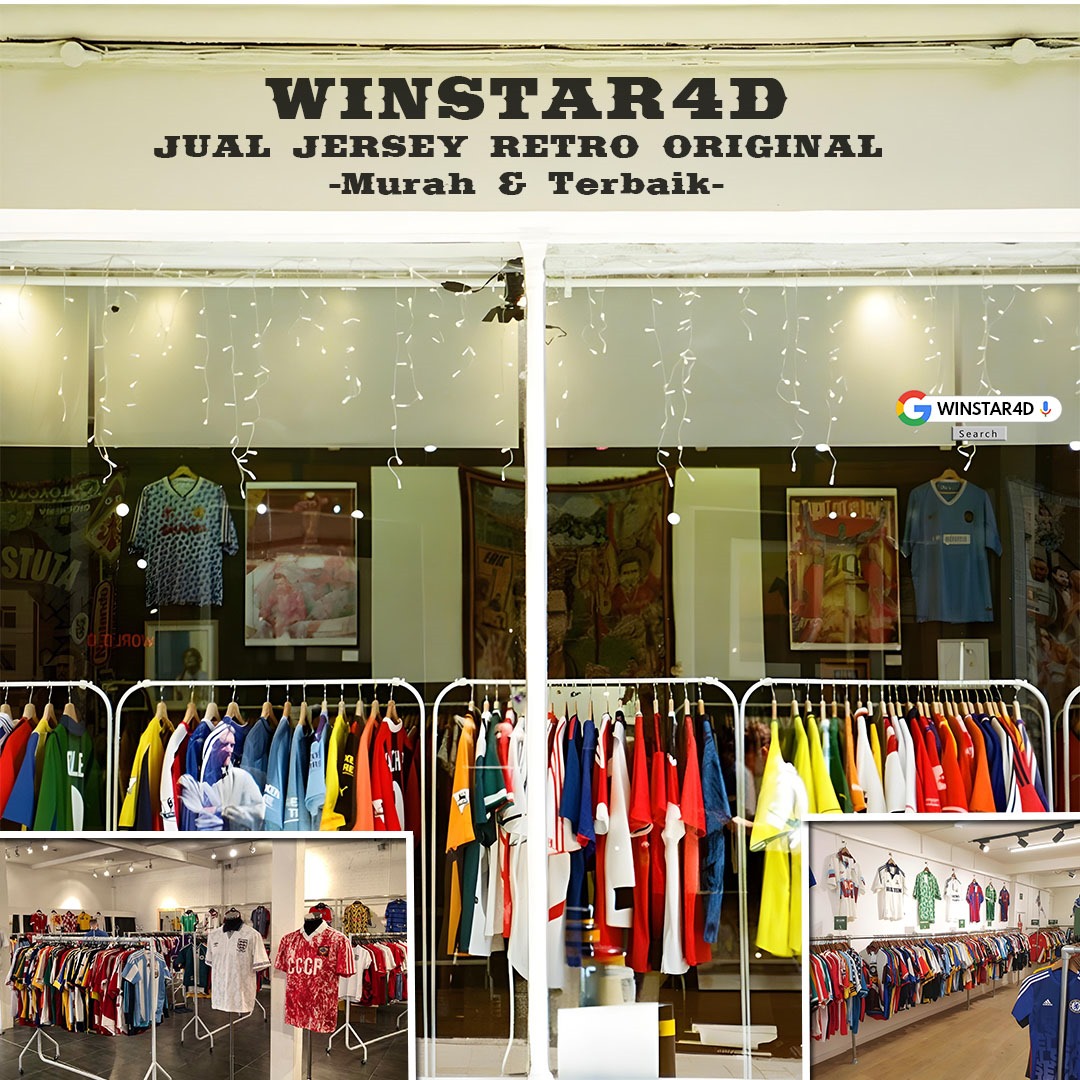 Winstar4D | Jual Jersey Retro Original Murah & Terbaik